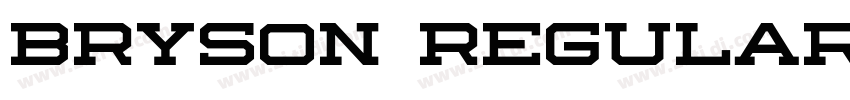 Bryson Regular字体转换